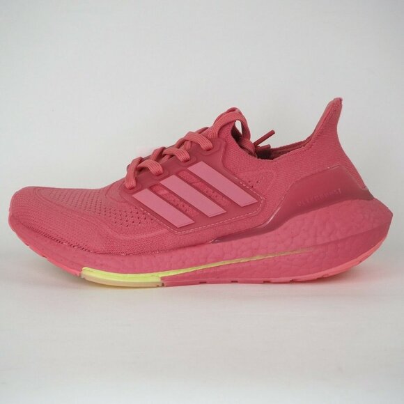 Adidas Ultraboost 21 Womens Shoes Hazy Rose Pink Workout Running - Picture 1 of 12